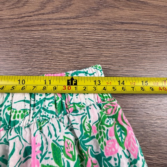 Lilly Pulitzer Kasida Women's Botanical Garden Tiered Maxi Skirt Just Wing It 4 - Picture 9 of 10
